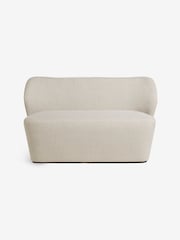 MADE.COM Natural Oat Textured Weave Topeka Small 2 Seater Sofa - Image 5 of 6