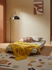 MADE.COM Off White Natural Pax Boucle Haru 2 Seater Sofa Bed - Image 2 of 7