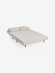 MADE.COM Off White Natural Pax Boucle Haru 2 Seater Sofa Bed - Image 6 of 7