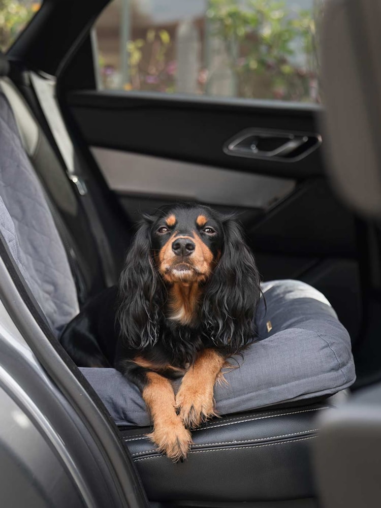 Lords and Labradors Grey Dog Travel Car Seat Snoozer - Image 2 of 3 Lords and Labradors Grey Dog Travel Car Seat Snoozer - Image 2 of 3