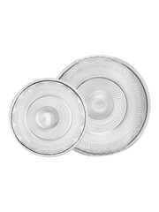 Dibor 8 Piece Clear Parisian Glass Afternoon Tea Set - Image 2 of 4