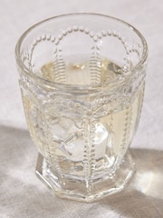 Dibor 4 Pack Clear Bella Perle Short Tumbler Glasses - Image 4 of 5