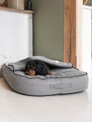 Lords and Labradors Grey Dig & Dive Dog Bed - Image 2 of 3