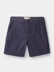 Aubin Blue Stamford 100% Cotton Chino Shorts - Image 5 of 5