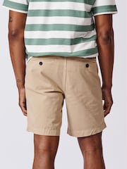 Aubin Blue Stamford 100% Cotton Chino Shorts - Image 2 of 6