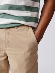 Aubin Blue Stamford 100% Cotton Chino Shorts - Image 4 of 6