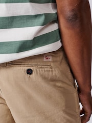 Aubin Blue Stamford 100% Cotton Chino Shorts - Image 5 of 6