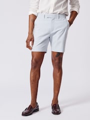Aubin Blue Stirtloe Chino Shorts - Image 1 of 5