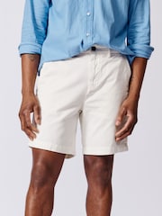 Aubin Blue Stamford 100% Cotton Chino Shorts - Image 1 of 5