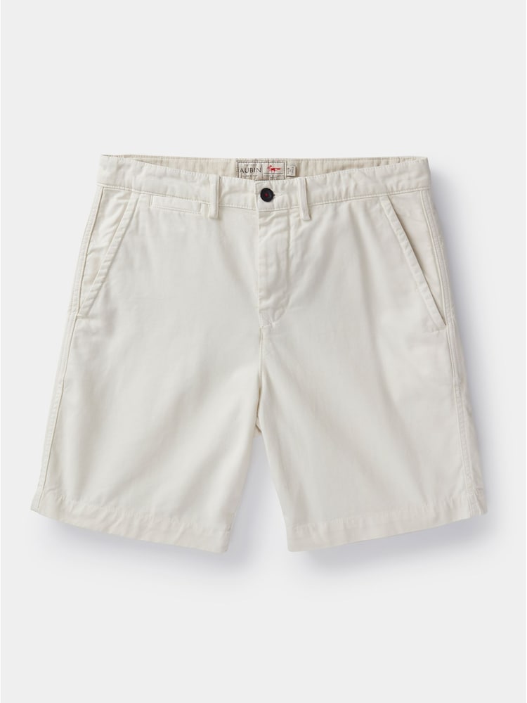 Aubin Blue Stamford 100% Cotton Chino Shorts - Image 5 of 5