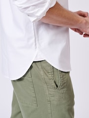 Aubin White Alder Oxford 100% Cotton Shirt - Image 5 of 7