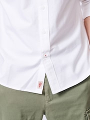 Aubin White Alder Oxford 100% Cotton Shirt - Image 6 of 7