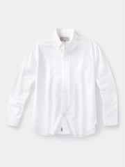 Aubin White Alder Oxford 100% Cotton Shirt - Image 7 of 7