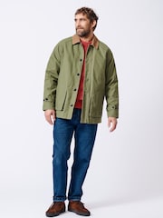 Aubin Green Ingham Barn 100% Cotton Jacket - Image 3 of 8