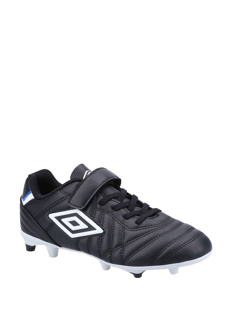 Umbro Black Speciali Liga Firm Ground Football Boots - Image 4 of 4
