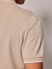 Short Sleeve Mercerized Polo T-Shirt - Image 3 of 4