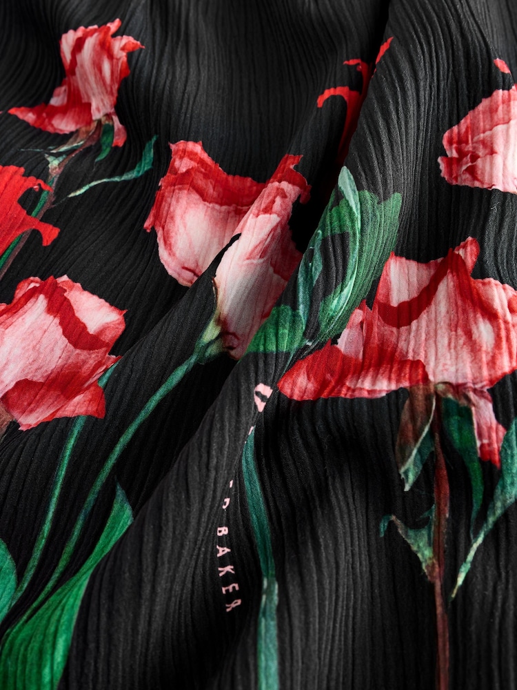 B by Ted Baker Crinkle Black Rose Shorts Set - Image 11 of 11 B by Ted Baker Crinkle Black Rose Shorts Set - Image 11 of 11