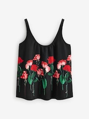 B by Ted Baker Crinkle Black Rose Shorts Set - Image 8 of 11