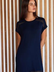 B by Ted Baker Lace Modal Nightie - Image 1 of 1