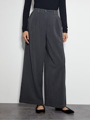 Monsoon Grey Wren Wide Leg Trousers - Image 2 of 5