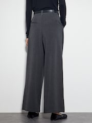 Monsoon Grey Wren Wide Leg Trousers - Image 3 of 5