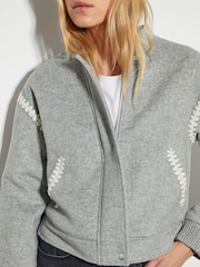 Monsoon Elodie Stitch Bomberjacke - Bild 4 von 5