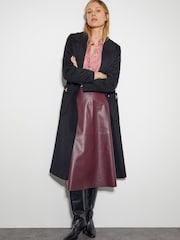 Monsoon Red Nancy Satin Stripe Blouse - Image 5 of 5
