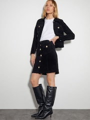 Monsoon Oriana Four-Pocket Crop Jacket - Imaginea 4 din 4