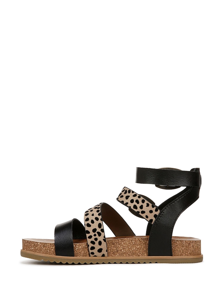 أسود - Blowfish Malibu Fancy Strappy Sandals - صورة 2 من 6