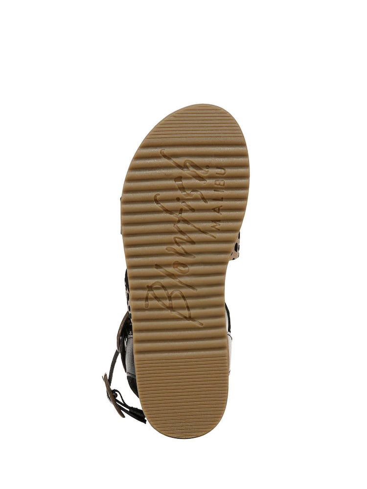 أسود - Blowfish Malibu Fancy Strappy Sandals - صورة 6 من 6