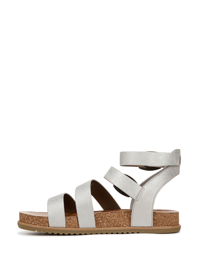 فضي - Blowfish Malibu Fancy Strappy Sandals - صورة 2 من 6