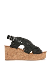Blowfish Malibu Andrea Woven Wedge Sandals - Image 1 of 6