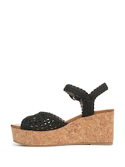 Negro - Blowfish Malibu Aric Woven Wedge Sandals - Imagen 2 de 5