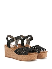 Negro - Blowfish Malibu Aric Woven Wedge Sandals - Imagen 4 de 5