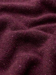 Seasalt Cornwall Purple Dawson Pick Cardigan Made With Merino - Image 5 of 5