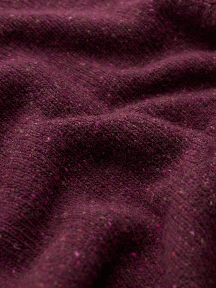 Seasalt Cornwall Purple Dawson Pick Cardigan Made With Merino - Image 5 of 5 Seasalt Cornwall Purple Dawson Pick Cardigan Made With Merino - Image 5 of 5