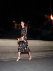 Phase Eight Black Kaleigh Sequin Dress - Image 1 of 12