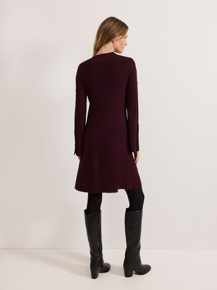 Phase Eight Romy de malha Dress - Imagem 2 de 7