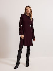 Phase Eight Romy de malha Dress - Imagem 3 de 7