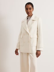 Phase Eight White Amelie Peacoat - Image 1 of 7