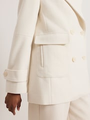 Phase Eight White Amelie Peacoat - Image 3 of 7