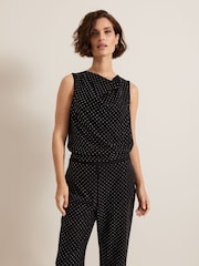 Phase Eight Black Ottie Black Top - Image 1 of 7