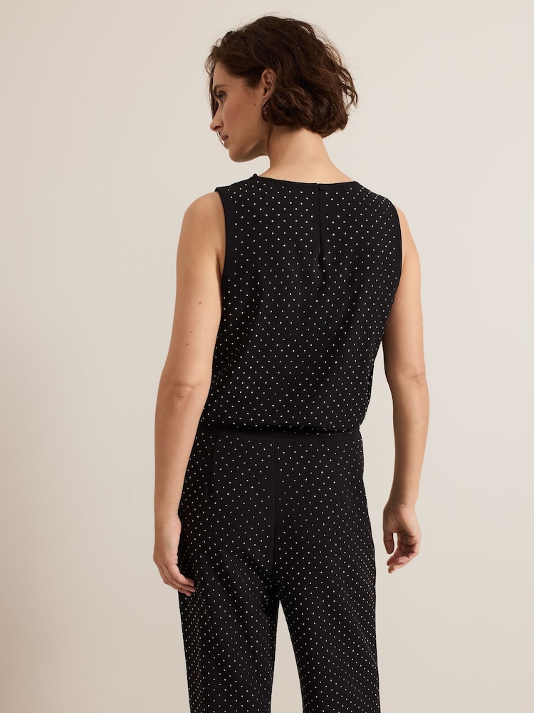 Phase Eight Black Ottie Black Top - Image 2 of 7