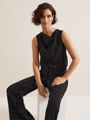 Phase Eight Black Ottie Black Top - Image 4 of 7