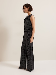 Phase Eight Black Ottie Black Top - Image 6 of 7