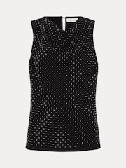 Phase Eight Black Ottie Black Top - Image 7 of 7