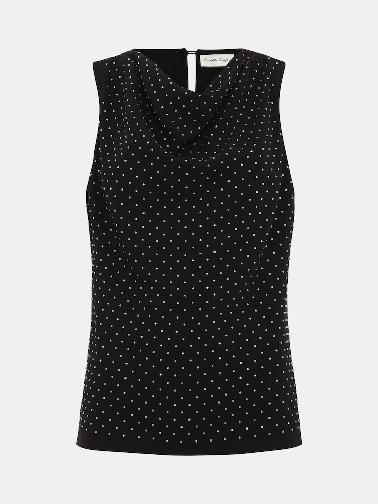 Phase Eight Black Ottie Black Top - Image 7 of 7 Phase Eight Black Ottie Black Top - Image 7 of 7