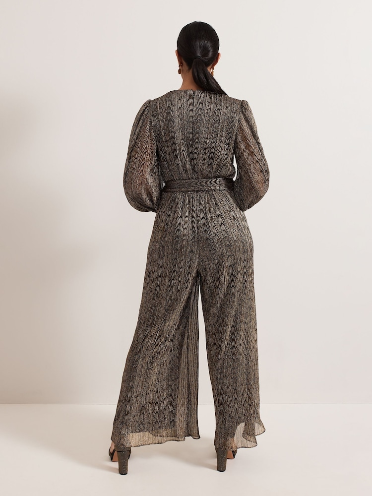 Phase Eight Gold Petite Alli Jumpsuit - Image 2 of 6