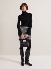 Phase Eight Black Tiffany Tweed Skirt - Image 1 of 7
