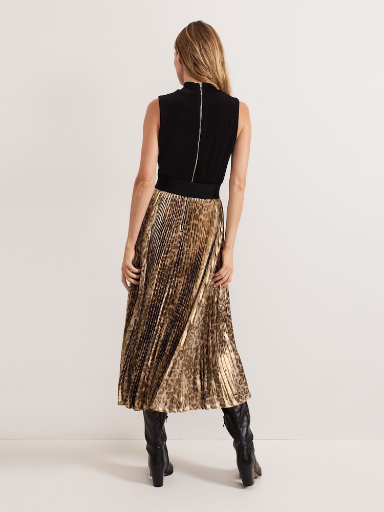 Phase Eight Black Meloni Jersey Dress - Image 2 of 7